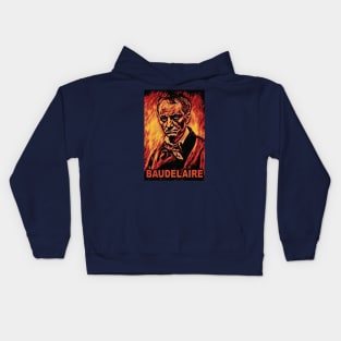 Charles Baudelaire - Internal Combustion Kids Hoodie